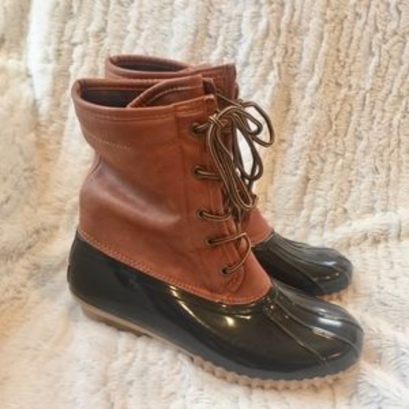 The Original Duck Boot Arianna Rubber Boots Sz 7 - Picture 6 of 7